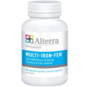 Alterra Multi-Iron 30 Veggie Caps Minerals - Iron at Village Vitamin Store