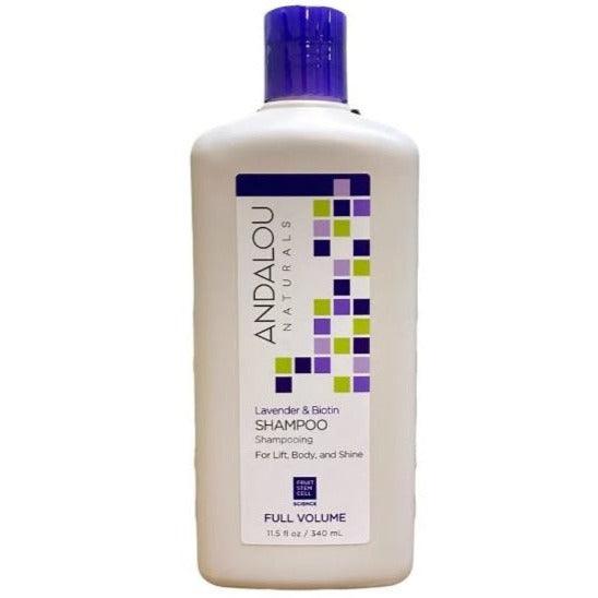 Andalou Naturals Full Volume Shampoo Lavender and Biotin 340 mL Shampoo at Village Vitamin Store