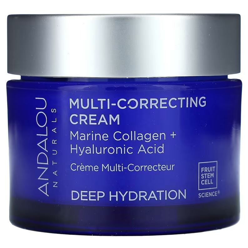 Andalou Naturals, Multi-Correcting Cream, 1.7 fl oz (50 ml) Face Moisturizer at Village Vitamin Store
