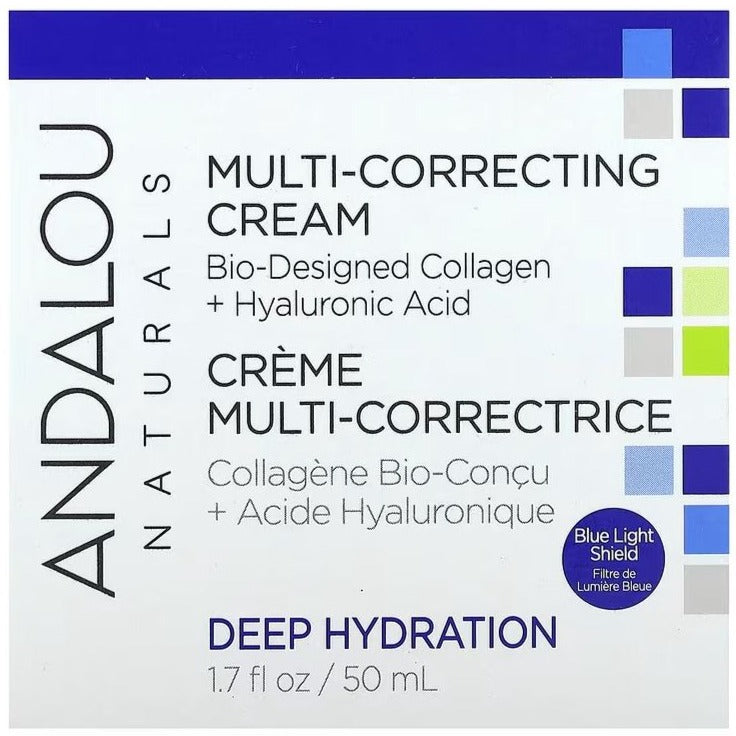 Andalou Naturals, Multi-Correcting Cream, 1.7 fl oz (50 ml) Face Moisturizer at Village Vitamin Store