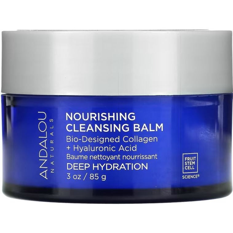Andalou Naturals, Nourishing Cleansing Balm, Deep Hydration, 3 oz (85 g) Face Moisturizer at Village Vitamin Store