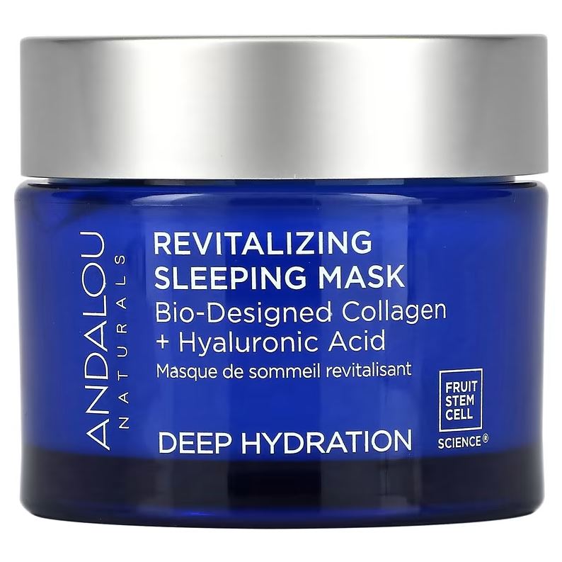 Andalou Naturals, Revitalizing Sleeping Beauty Mask, 1.7 fl oz (50 ml) Face Mask at Village Vitamin Store