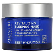 Andalou Naturals, Revitalizing Sleeping Beauty Mask, 1.7 fl oz (50 ml) Face Mask at Village Vitamin Store