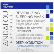 Andalou Naturals, Revitalizing Sleeping Beauty Mask, 1.7 fl oz (50 ml) Face Mask at Village Vitamin Store
