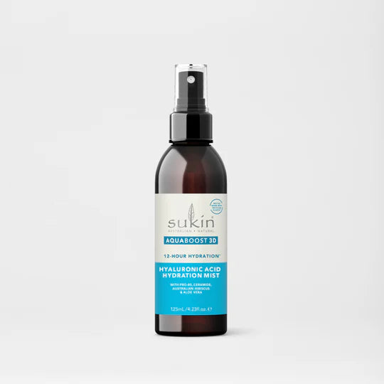 Sukin AquaBoost 3D Hyaluronic Acid Hydration Mist 125ml