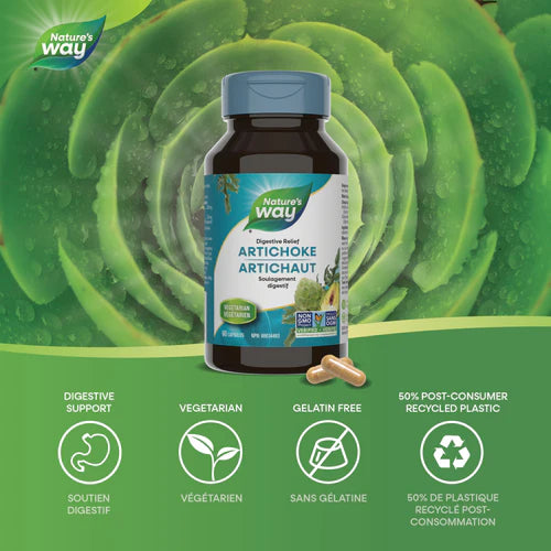 Natures Way Artichoke Standardized 60 Caps