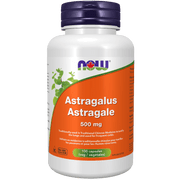 NOW Astragalus 500 mg Veg Capsules Supplements at Village Vitamin Store