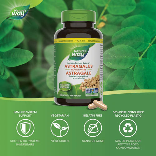 Nature's Way Astragulus 180Veggie Caps