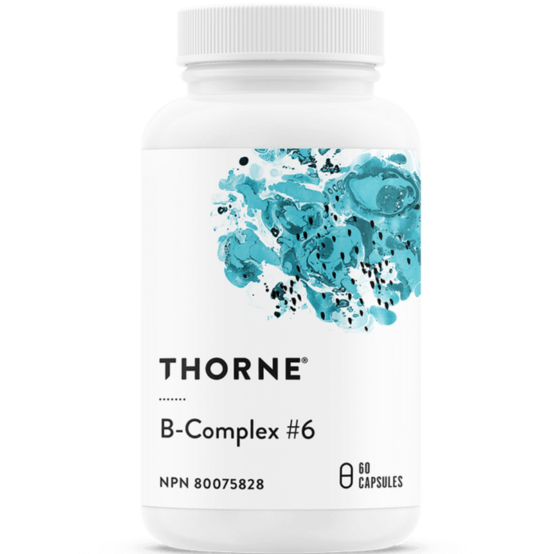 Thorne B-Complex #6 (formerly Multi-B #6) 60 caps Vitamins - Vitamin B at Village Vitamin Store