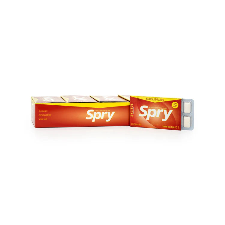 Spry Gum Natural Cinnamon 10 pieces