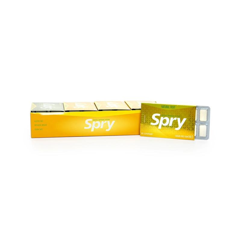 Spry Gum Natural Fruit 10 pieces