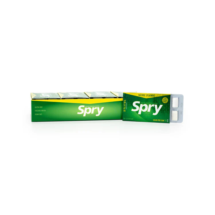 Spry Gum Natural Spearmint 10 pieces