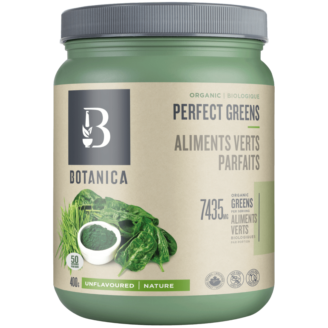 Botanica Perfect Greens Unflavoured 400g Supplements - Greens at Village Vitamin Store