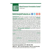 BELL Blood Pressure Formulation Combo 120 Veggie Caps Supplements at Village Vitamin Store