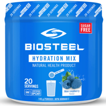 BioSteel Hydration Mix Blue Raspberry 140g Supplements - Sports at Village Vitamin Store