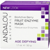 Andalou Naturals Bioactive Berry Fruit Enzyme Mask - 50g Face Mask at Village Vitamin Store