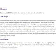 Bioclinic CortAlign Stress Manager 90 Tablets Supplements at Village Vitamin Store