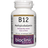 <span style="background-color:rgb(246,247,248);color:rgb(28,30,33);"> Bioclinic Naturals B12 Methylcobalamin 1000 mcg 60 Sublingual Tablets , Vitamins </span>