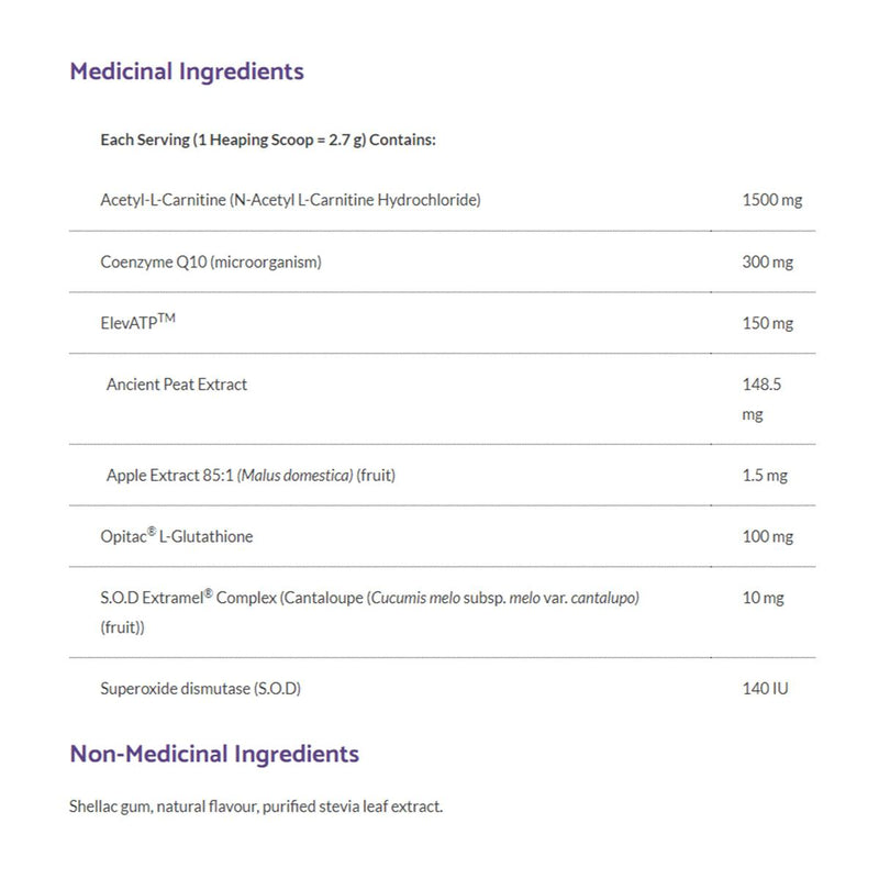 Bioclinic Mitochondrial Formula 81g Powder