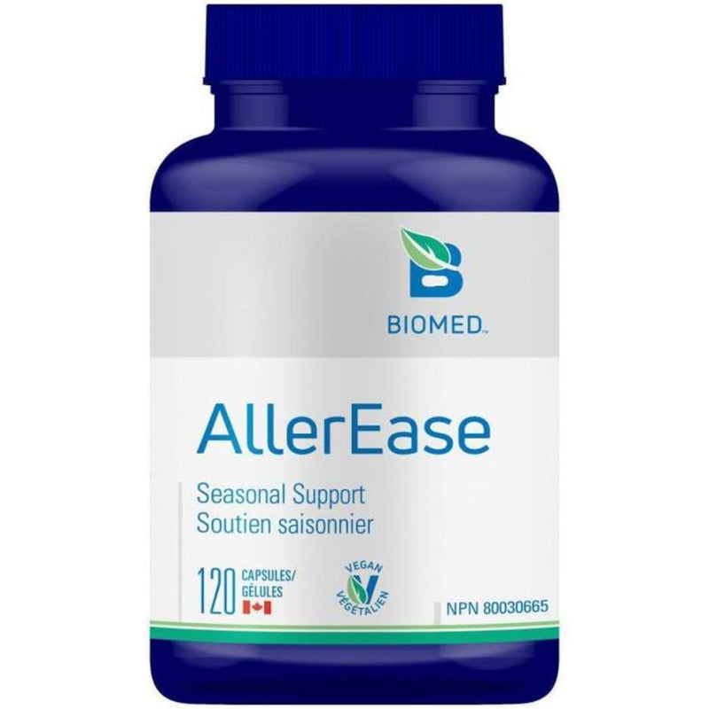 Biomed AllerEase 120 Capsules Supplements - Allergy Relief at Village Vitamin Store