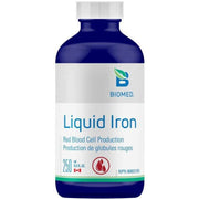 Biomed Liquid Iron 250 ml Minerals - Iron at Village Vitamin Store