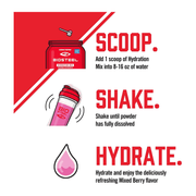 Biosteel Hydration Mix Mixed Berry 140g Supplements - Sports at Village Vitamin Store