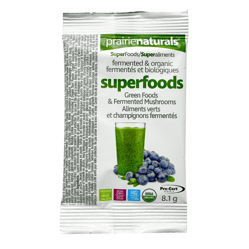 Prairie Naturals Fermented & Organic Superfoods 8g*Product Expiry July'2024* Supplements - Greens at Village Vitamin Store