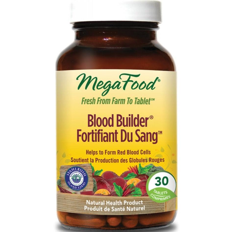 Mega Food Blood Builder 30 Tabs Supplements at Village Vitamin Store