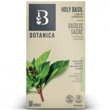Botanica Holy Basil 60 Liquid Caps Supplements at Village Vitamin Store