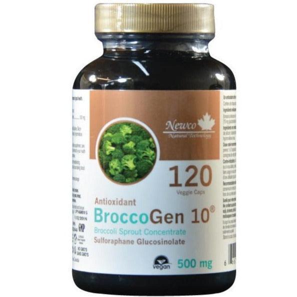 BroccoGen 10 - 500MG 120 Veggie Caps | Village Vitamin Store Canada