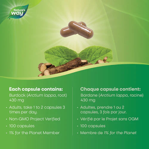 Nature's Way Burdock Root 100 caps