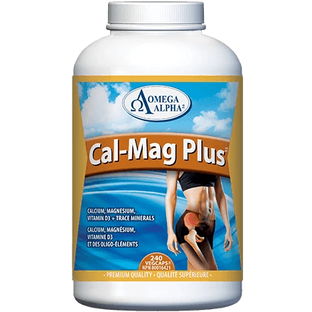 Omega Alpha Cal Mag Plus 240 Veggie Caps Minerals - Calcium at Village Vitamin Store