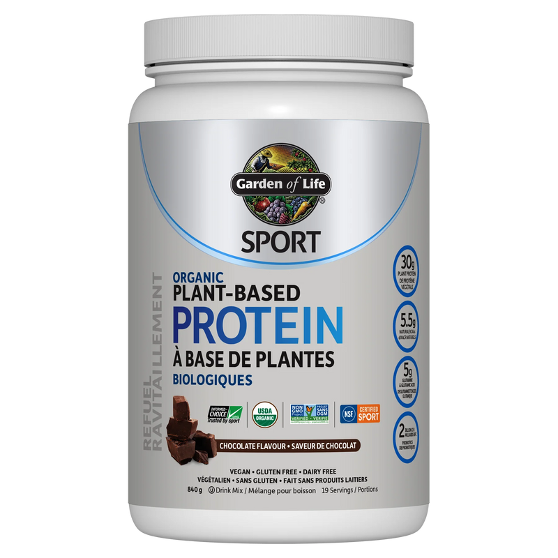 Garden of Life Sport Organic Plant-Based Protein Chocolate 840g