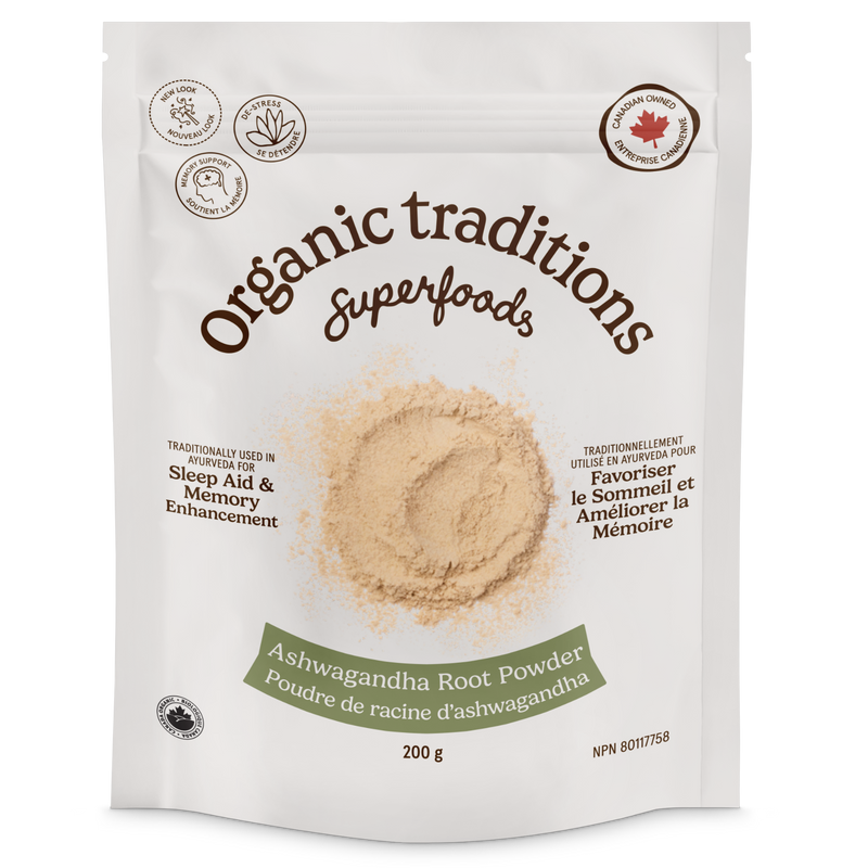 Organic Traditions Ashwagandha Root Powder 200g