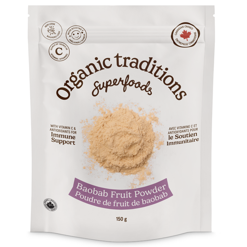 Organic Traditions Baobab Fruit Powder 150g