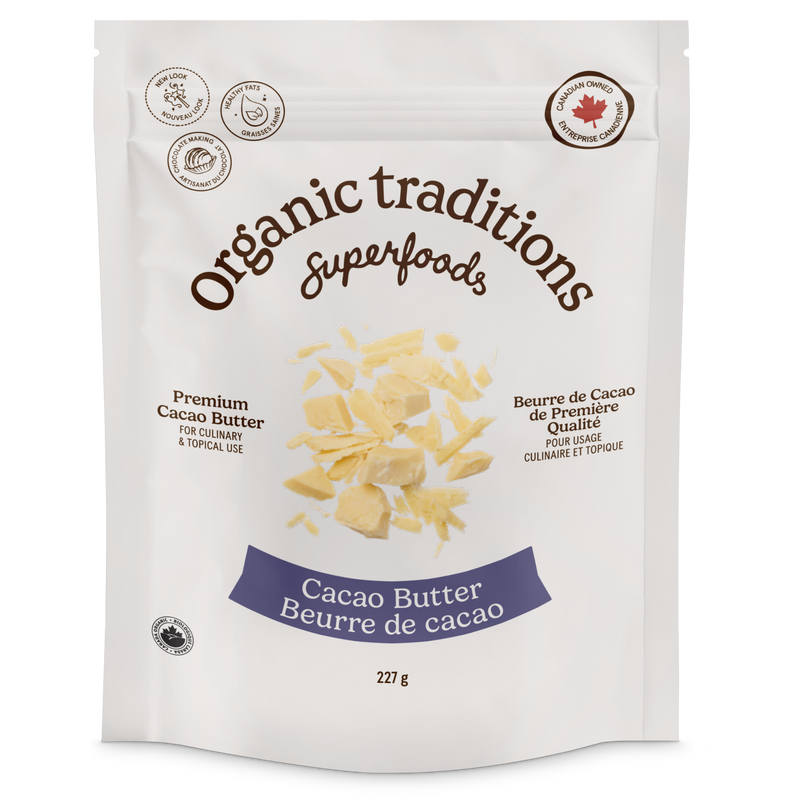 Organic Traditions Cacao Butter 227g
