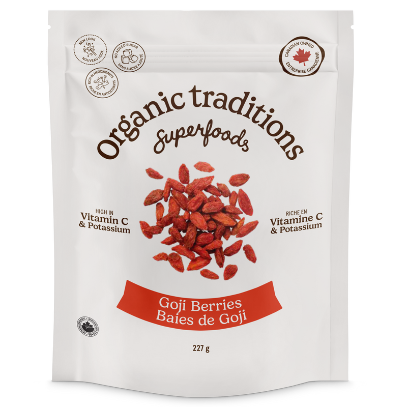 Organic Traditions Goji Berries 227G