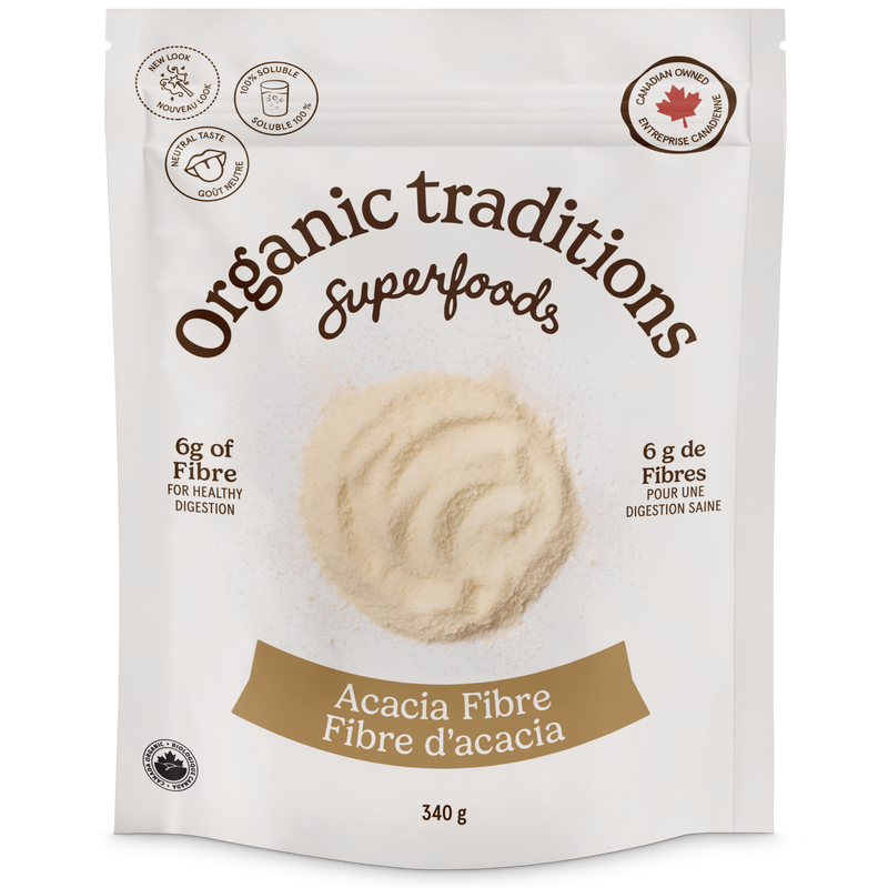 Organic Traditions Acacia Fibre Powder 340g