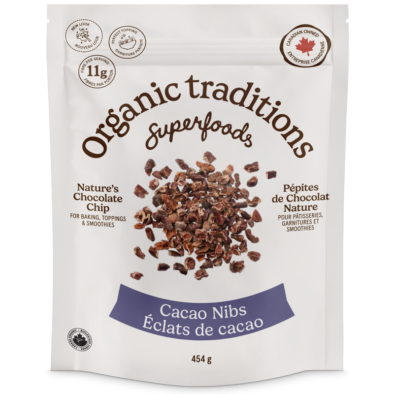 Organic Traditions Cacao Nibs 454g