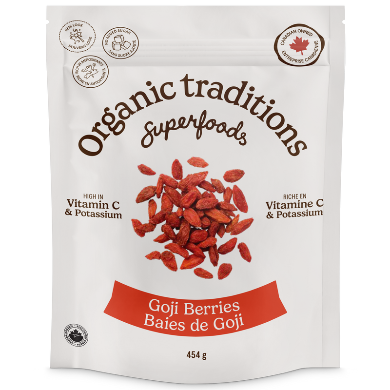 Organic Traditions Organic Goji Berries 454g