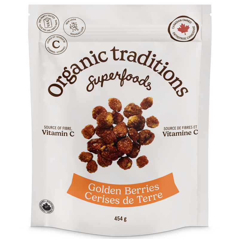 Organic Traditions Organic Golden Berries 454g