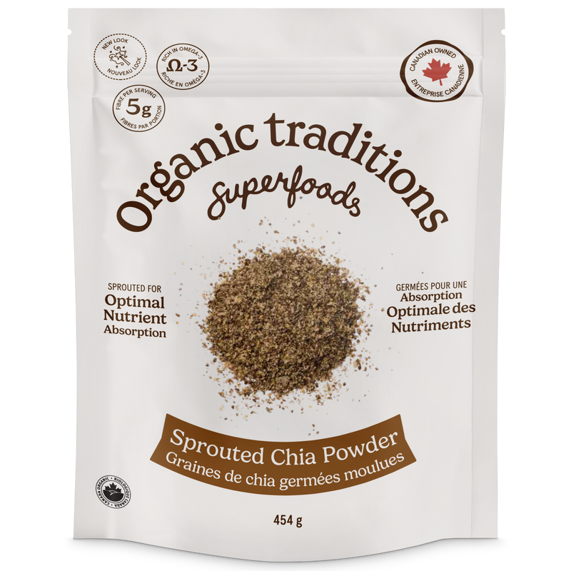 Organic Traditions Organic Sprouted Chia Seed Powder 454g