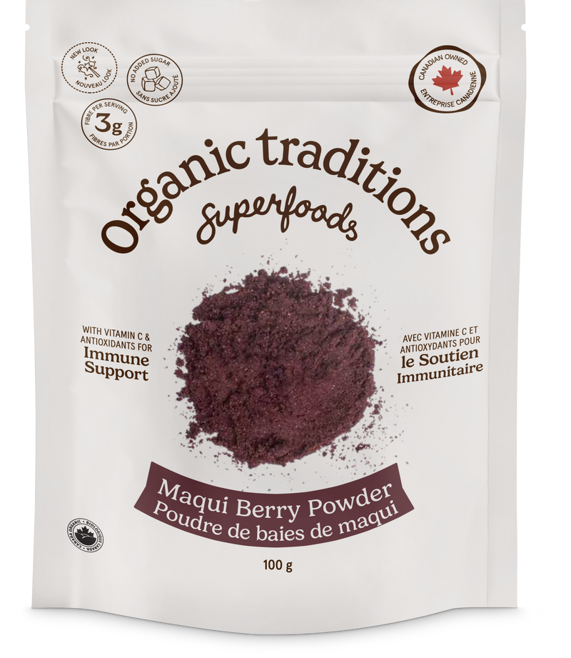 Organic traditions Organic Freeze Dried Maqui Berry Powder 100g