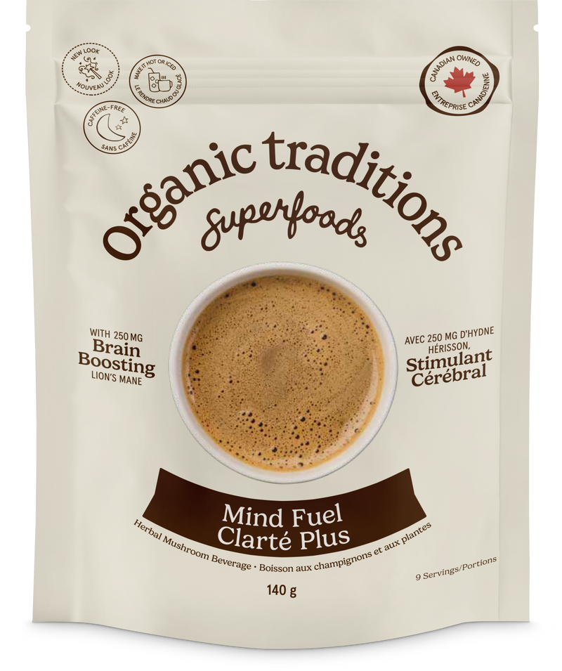 Organic Traditions Mind Fuel (Herbal Mushroom Beverage) 140g