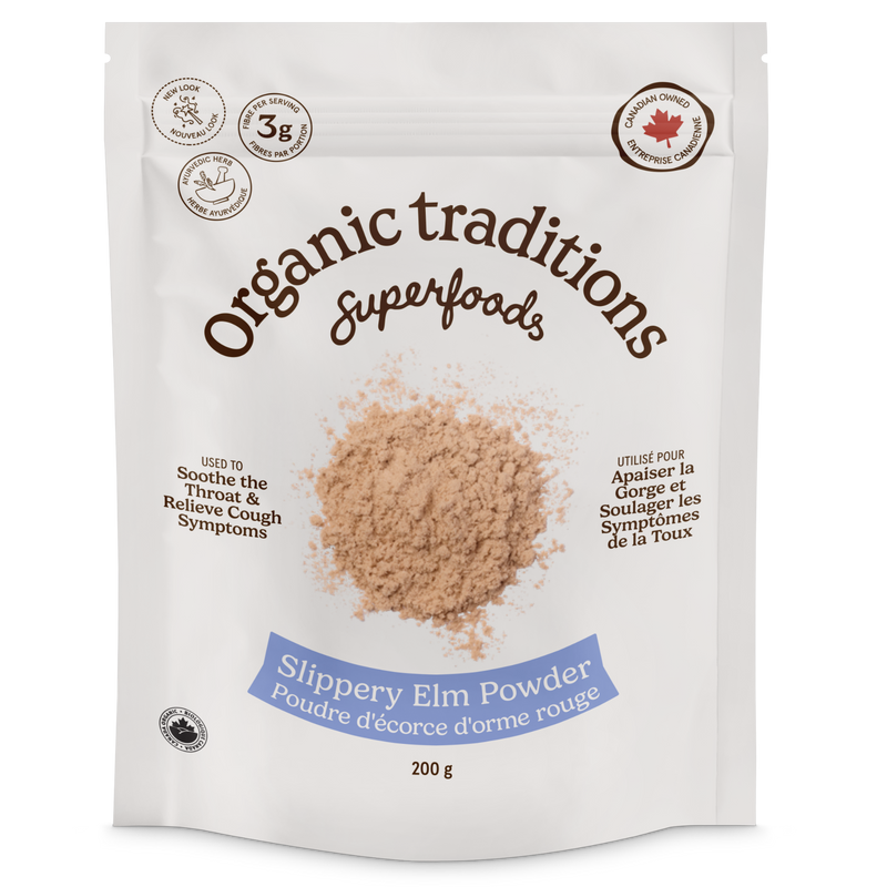 Organic Traditions Organic Slippery Elm Bark Powder 200g