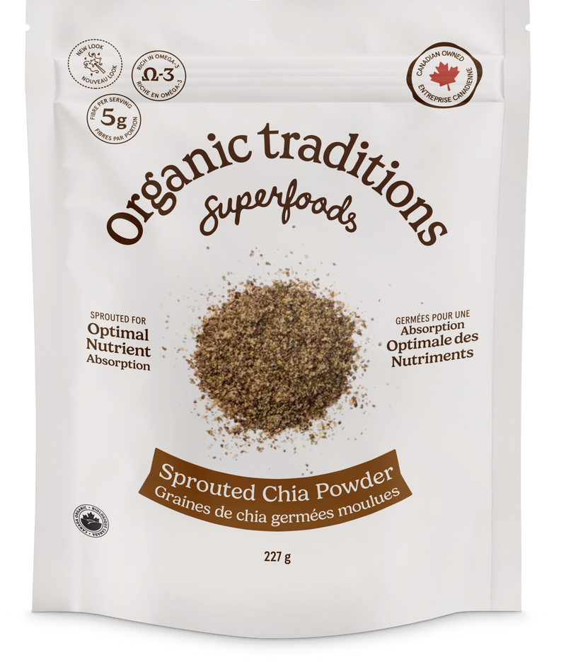 Organic Traditions Organic Sprouted Chia Seed Powder 227g