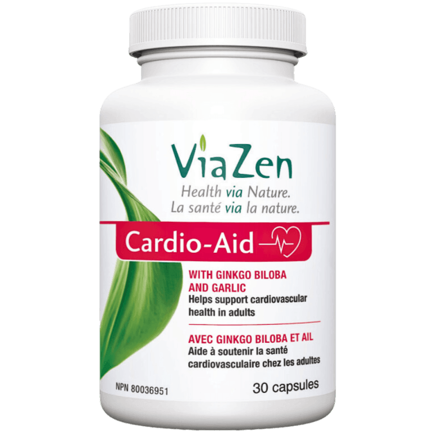 ViaZen CardioAid 30 Capsules Village Vitamin Store