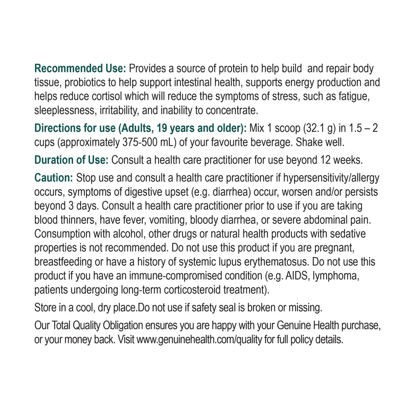 Genuine Health All in one Shake - Unsweetened 643 grams