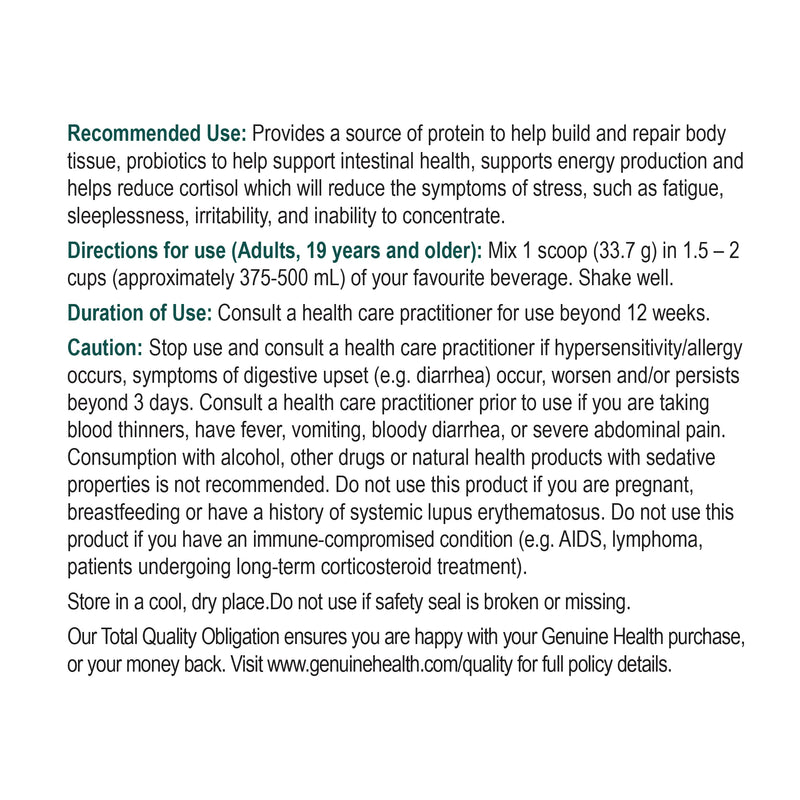 Genuine Health All in one Shake - Vanilla 675 grams