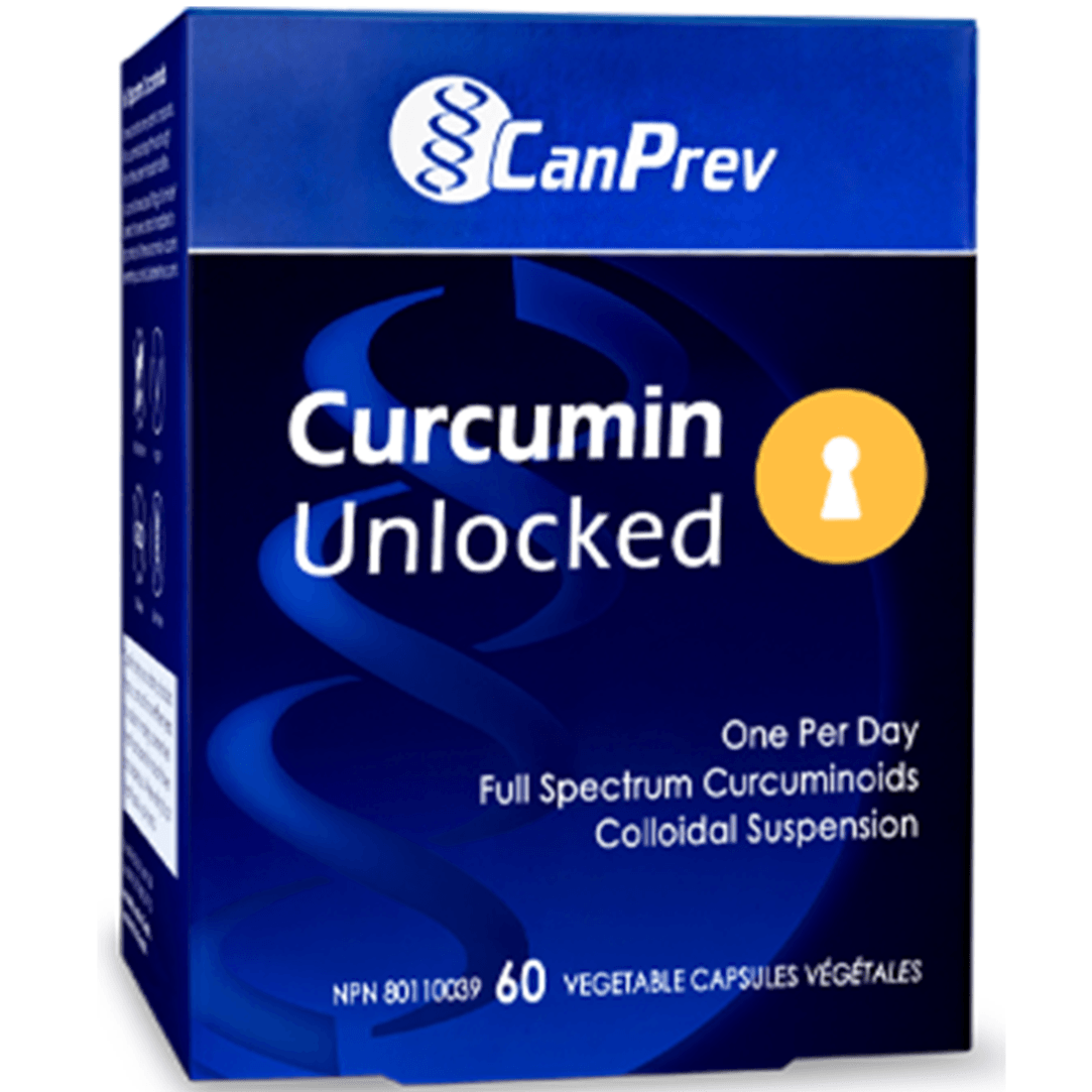 CanPrev Curcumin Unlocked 60 Veggie Caps Supplements - Turmeric at Village Vitamin Store